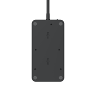 Prises de l'UE en gros de prix usine, prises 4AC avec charge USB-A et USB-C, multiprise de rallonge
