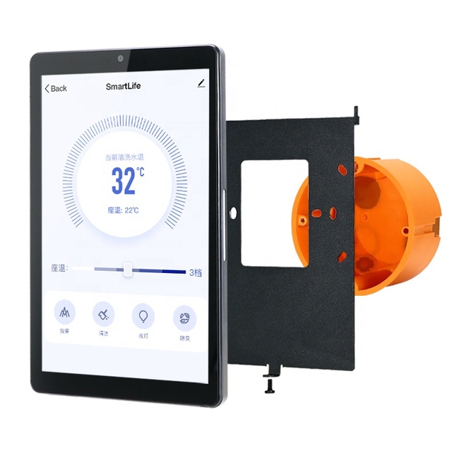 New 8 Inch Automation Control Touch Panel with IPS Display Built-in Light & Proximity Sensors NFC Option USB Interface
