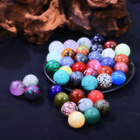 Großhandel Natürliche Heilende Amethyst-Kristall Mini-Kugeln Rosenquarz 2 cm Bunte Kristallkugeln Heimdekoration