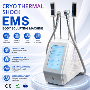 Appareil de beauté amincissant non invasif à 4 poignées, technologie de choc thermique Criolipolyse, machine à globes de glace - Product Image 1