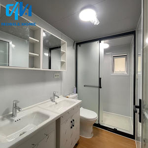 Готовый к переезду 40 20 футов сборный передвижной современный расширяемый контейнерный дом 2 3 4 5 спальни сборная вилла портативный дом - Product Image 4