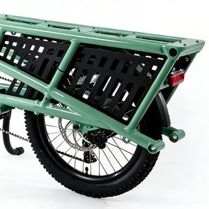 Vélo cargo électrique vintage CE le plus vendu, 48V 85Nm 9 vitesses 11-38T, aussi agile qu'il soit stable - Product Image 2