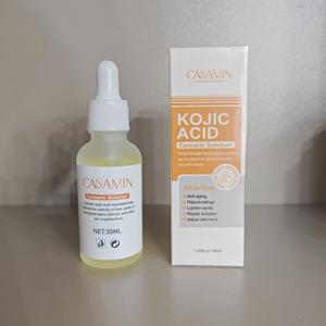 Suero Facial Antienvejecimiento al por Mayor para el Cuidado de la Piel, Blanqueador, Iluminador, con Cúrcuma y Ácido Kójico - Product Image 6