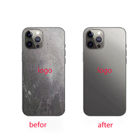 Coque Arrière en Verre à Plaque Métallique au Design Barre avec Cadre et Anneau Magnétique pour Boîtiers de Téléphones Mobiles iPhone 15 Pro et 15 Pro Max