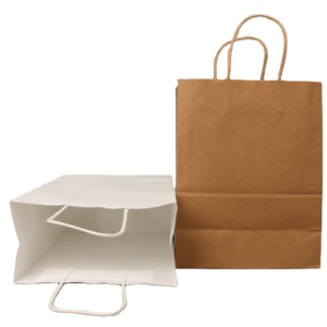 Bolsas de Papel Kraft Impresas Personalizadas para Tiendas de Lujo, Bolsas de Regalo con su Propio Logotipo - Product Image 3