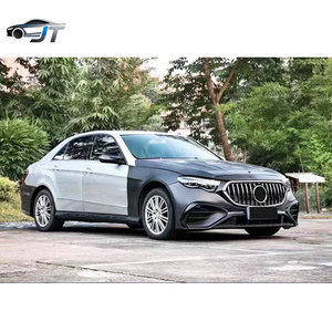 Kit Carrozzeria Stile AMG E53 per Mercedes-Benz Classe <span class=keywords><strong>E</strong></span> W212 (2009-2016) - Aggiornamento a W214: Paraurti Anteriore, Griglia, Cofano, Minigonne Laterali, Copertura Coda, Paraurti Posteriore - Product Image 2