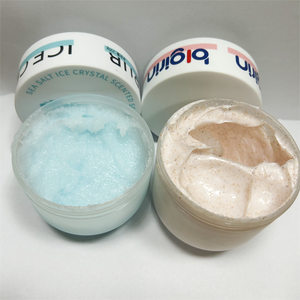 Logo personnalisé marque privée soins de la peau produits cosmétiques de beauté exfoliant blanchissant extrait d'acide de fruits sucre sel de mer gommage corporel - Product Image 1