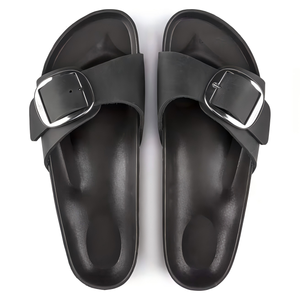 Sandali Unisex con Fibbia Grande in Sughero, Ciabatte Regolabili in Pelle, Pantofole Ortopediche Estive per Uomo e Donna - Product Image 4