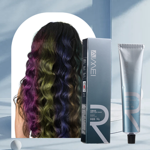 Bán buôn dịch vụ OEM nhãn hiệu riêng Hot Bán Nâu thấp Amoniac thời trang màu tóc Thuốc nhuộm tóc chuyên nghiệp Bìa màu xám tóc - Product Image 5