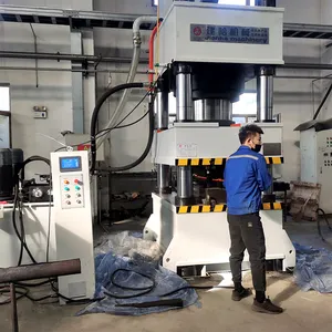 Máquina de fabricación de máquina de prensa hidráulica de 4 columnas vertical, fabricante de accesorios de hardware de perno en U de forja en caliente ODM