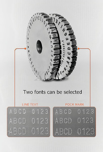 Machine de marquage électrique de haute précision pour plaques métalliques, <span class=keywords><strong>graveur</strong></span> professionnel de plaques signalétiques pour plaques en <span class=keywords><strong>acier</strong></span> inoxydable et en aluminium, portable - Product Image 5