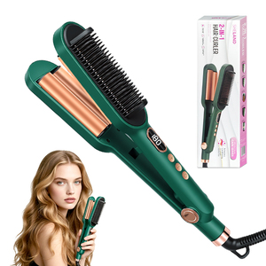 Rizador de Pelo con Temperatura Ajustable 0728, Varita de Cerámica con Calentamiento Seguro al Tacto, Ondulador Multifuncional Antiencrespamiento - Product Image 1