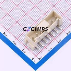 WAFER-VH3.96-7PLT-W1-P Wire-to-Board Pin Header SMD,P=3.96mm Connector 1x7P 3.96mm Vertical Mount 7P - Product Image 1