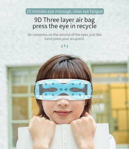 ワイヤレス充電式ブルートゥースミュージックアイマッサージャー電気熱圧縮アイマッサージャー - Product Image 4