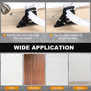 Marteau isolé sans fil, agrafes, <span class=keywords><strong>agrafeuse</strong></span> électrique, organisation efficace du fil d'acier <span class=keywords><strong>pour</strong></span> divers clous de toiture, 25 pièces - Product Image 5