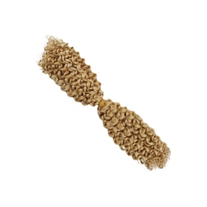 Capelli Umani Ricci Birmani Grezzi in Bulk per Donne Nere, Senza Trama, per Intrecciare ed Estendere con Crochet, 100% Capelli Vergini in Ciocche - Product Image 4