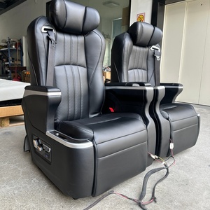 Asiento de Lujo para Interior de Auto, Plegable y Reclinable, Tipo Cama, de Cuero Napa, para <span class=keywords><strong>Autocaravana</strong></span>, en Venta - Product Image 1
