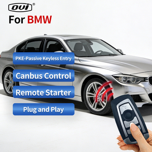 Démarrage à distance PKE entrée sans clé système de démarrage et d'arrêt du moteur système d'alarme de voiture sécurité pour <span class=keywords><strong>BMW</strong></span> X1 E84 F48 voiture antivol - Product Image 4