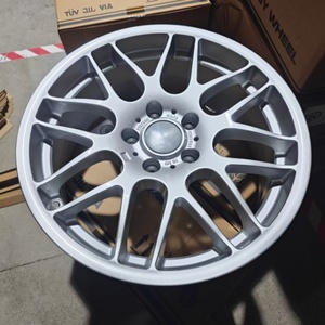 Nouvelles jantes AVT E46 M3 CSL E36 E38 E39 F10 F30 5x120 <span class=keywords><strong>18</strong></span> pouces en alliage d'aluminium moulé finition noire multi-rayons - Product Image 2