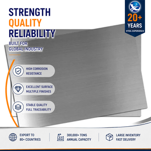 Mill Source ASTM Standard 202 No.1 Finish Annealed 0.5mm 1219mm Polishing GB T3280 Stainless Steel Sheet - Product Image 1