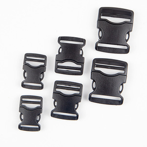 Boucles en plastique pour sacs, légères, à ouverture latérale rapide, couleur unie, accessoires de sac faciles à utiliser - Product Image 1