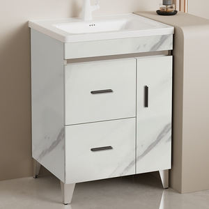 Nuevo diseño Venta caliente con Material de acero inoxidable Vanity Gabinetes de baño de estilo moderno para la venta Iluminación de tocador de baño - Product Image 3