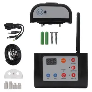 Receiver Build-in Battery Electric Dog Fence Rechargeable Waterproof Dog Wireless Fence