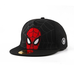 Casquette de baseball <span class=keywords><strong>Spiderman</strong></span> pour enfants de 2 à 8 ans, casquette ajustable à fermeture <span class=keywords><strong>snapback</strong></span>, casquette hip-hop, chapeau de sport, protection solaire - Product Image 1
