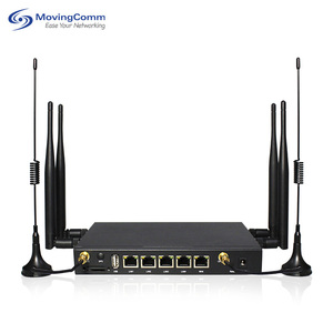 Enrutador industrial 4G Lte de punto de acceso de doble banda de 1200Mbps con vigilancia de velocidad rápida Dual Sim para uso IOT compatible con frecuencia 4G - Product Image 3