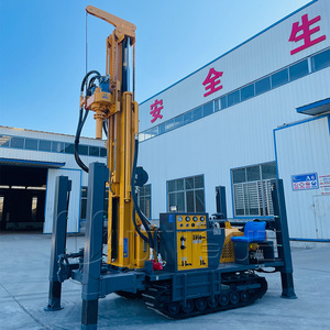 UNIQUE Rubber Crawler Type Water <b>Well</b> UY200 Rotary Drilling Rig 58KW Diesel Engine Pump Motor Max 300m Depth Competitive Price - Product Image 4