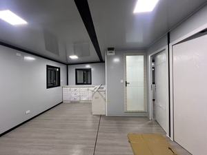 Maison conteneur préfabriquée de luxe modulaire et respirante en structure acier, 20 et 40 pieds, détachable, pour bureau, appartement, café/<span class=keywords><strong>boutique</strong></span> - Product Image 6