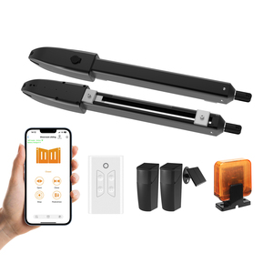 Système de porte automatique extérieur à limite <span class=keywords><strong>mécanique</strong></span> PKM-C025 ouvre-porte battante à double <span class=keywords><strong>bras</strong></span> <span class=keywords><strong>portail</strong></span> électrique - Product Image 3