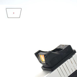 전술 <span class=keywords><strong>M1</strong></span> 미니 레드 닷 Relfex 컴팩트 사이트 블랙 TAN 그레이 레드 컬러 마운트 베이스와 탑 오픈 이미 터 사냥 스코프 - Product Image 5