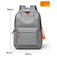 Sac à dos unisexe Oxford de luxe tendance pour étudiants, imperméable, avec port USB et fermeture éclair antivol – Meilleure vente