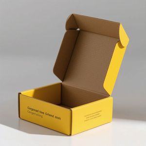 High Quality Packaging <b>Boxes</b> Custom Color Folding <b>Paper</b> Box Printed Logo Shipping Gift Corrugated Cardboard Mailer Box Gift Box - Product Image 1