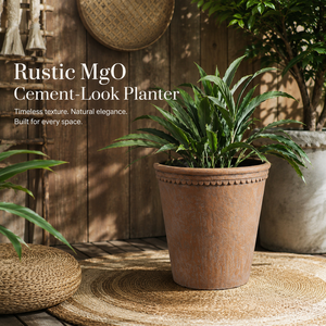 Vente en gros de grands pots de jardin HERO de style antique, fabriqués en usine, style rustique en terre cuite, pots écologiques, vente en gros, pierres décoratives - Product Image 2