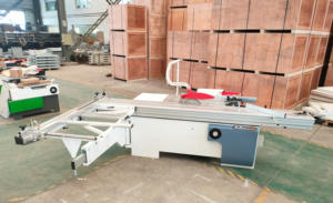 Para Carpinteria, Multifuncion Sierra De Panel 2600mm Con Mesa Deslizante Para Corte De Madera a 45 Grados - Product Image 2