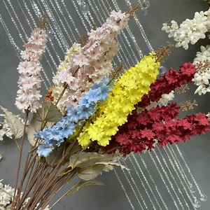 Flores Artificiales de Jacinto Eiffel de 30cm-100cm, Decoración para Bodas, Hogar, Hotel, Arreglos para Techos - Product Image 3
