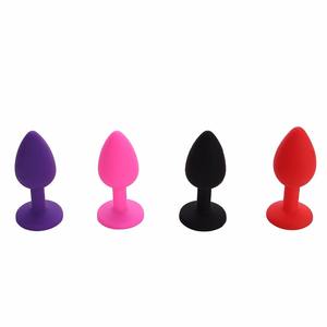 <span class=keywords><strong>Plug</strong></span> <span class=keywords><strong>Anale</strong></span> in Silicone di Medie <span class=keywords><strong>Dimensioni</strong></span> con Gioiello per Uomo, Vendita Calda nel Mercato UE - Product Image 5