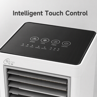 Ventilateur de climatisation portable mini pour bureau, ventilateur de refroidissement à eau USB avec commande tactile intelligente pour le bureau et la maison