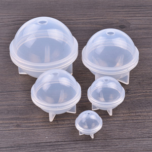 Moule sphérique en résine hémisphère sphérique, 5110mm, boule sphérique, décoration de <span class=keywords><strong>gâteau</strong></span>, résine cristal, colle de Silicone, aromathérapie pour moule 3D - Product Image 3