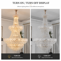 Lampu Gantung Kristal K9 Klasik Mewah Modern untuk Dekorasi Ruang Tamu dan Pernikahan, Harga Pabrik