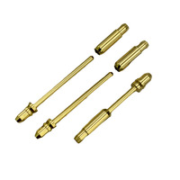 Sonde de test personnalisée plaquée or à ressort, broche de contact haute conductivité pour câble à courant élevé, connecteur d'alimentation de chargeur de VE