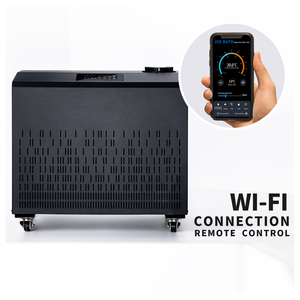 Tùy chỉnh 1.5HP Máy nén Máy làm lạnh nước đá máy tắm với R410A và Wifi Ozone 220V Điều kiện Mới - Product Image 4