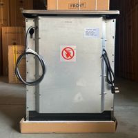 Cuisinière à 4 brûleurs électriques avec four intégré en acier inoxydable, fonctionnement indépendant