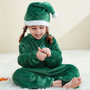 Kids <strong>Onesie</strong> Pajamas Toddler Long Sleeve Hooded Christmas Print Soft Warm Mengqili OEM ODM Custom Logo - Product Image 4