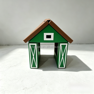 Casa de Juegos Infantil con Diseño de Granja - Equipo de Juegos Interior/Exterior, Juguetes de Rol para Alquiler en Fiestas, Cafeterías de Juegos, Eventos en Centros Comerciales - Product Image 3