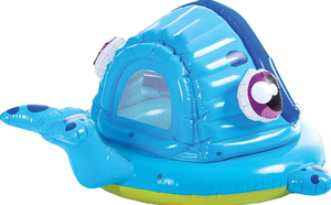 <span class=keywords><strong>Inflatable</strong></span> Cá voi tán trẻ sơ sinh hồ bơi Float cho trẻ em thổi phồng hồ bơi với Sun Shade cho nước chơi - Product Image 4