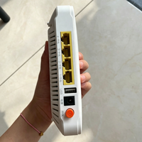 Modem Optik BRMC Xpon H60G Bekas 4GE+1POTS+2USB 2.0+WiFi 5(2.4G&5G) FTTH ONU Epon Firmware Inggris XPON ONT H61G H62G