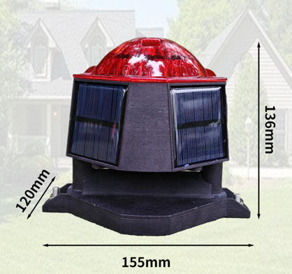 Easy to Install 360-degree Bird Prevention Device, Applicable to Various Scenarios Such As Courtyards and Rooftops.
